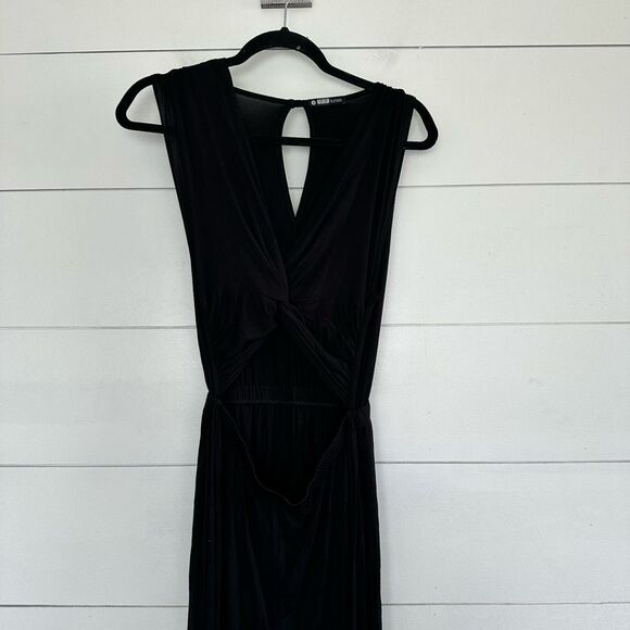 Krisa Women’s Small Black Cutout Jumpsuit - Picture 1 of 7